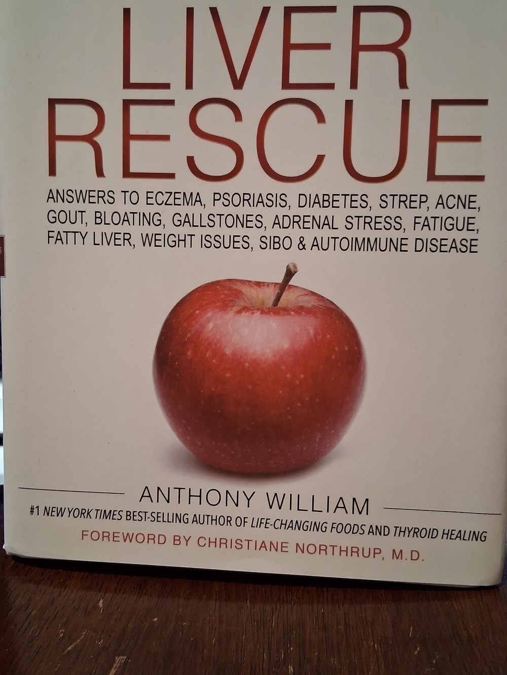 Liver Rescue by Anthony William - Red Apple Cover